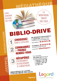 BIBLIO-DRIVE A LA MEDIATHEQUE