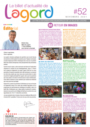 Billet d&#039;actualité n°52 (Novembre 2021)