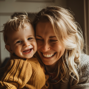 tenacious_monkey_99829_a_smiling_mother_with_his_2_years_old_bo_0e45a2c7-4c6e-4333-99bd-5e35d1cb8b5b.png