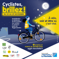 Cyclistes, brillez la nuit