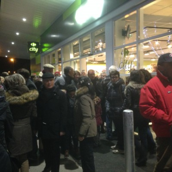 Inauguration du Carrefour City et de la Boucherie d&#039;Antan mardi 17 janvier