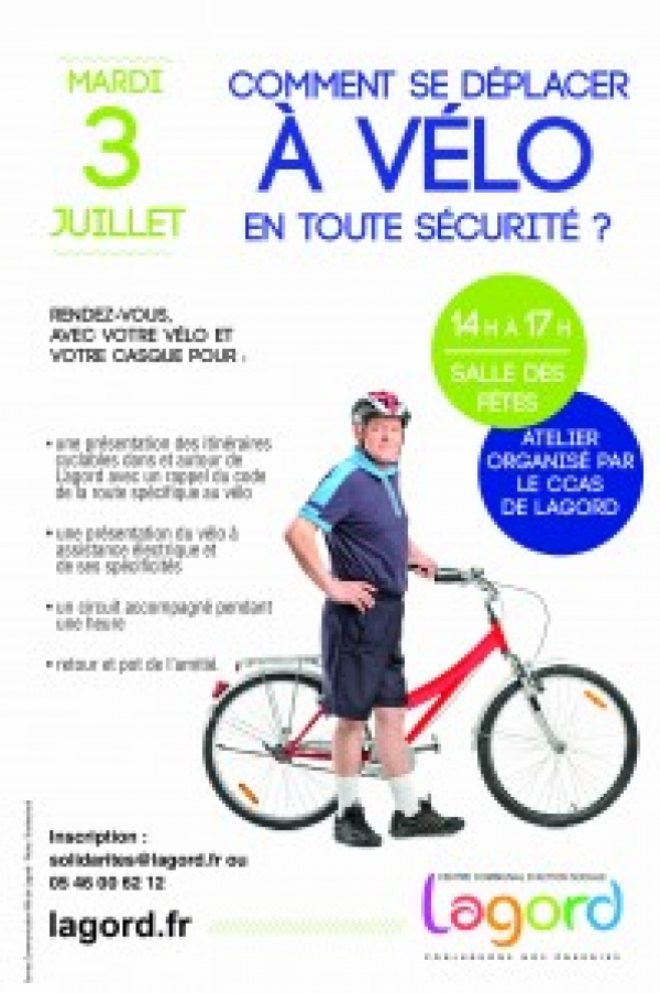 Atelier Comment se déplacer à vélo en toute sécurité