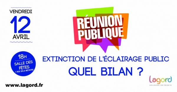 Réunion publique