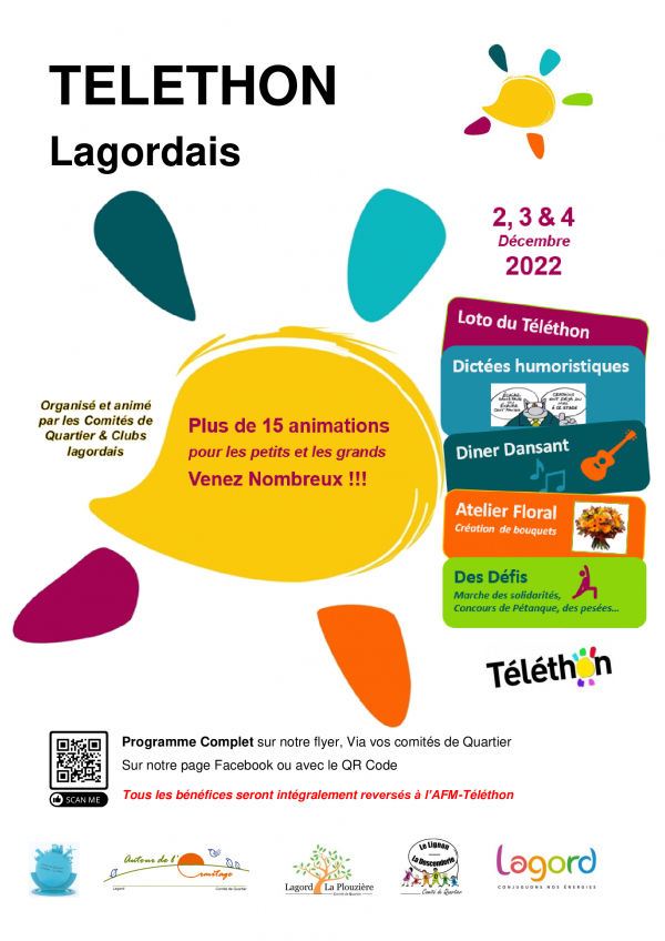 TELETHON LAGORDAIS 2022