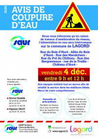 COUPURE D&#039;EAU