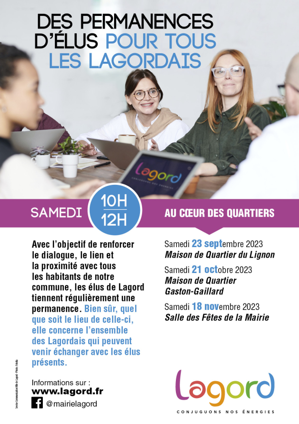 PERMANENCES DES ELUS