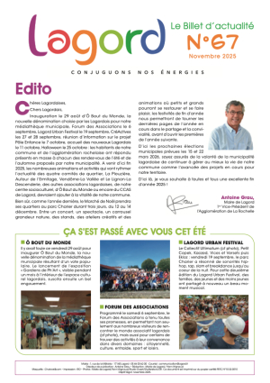 Billet d&#039;actualité n°67 - Novembre 2025